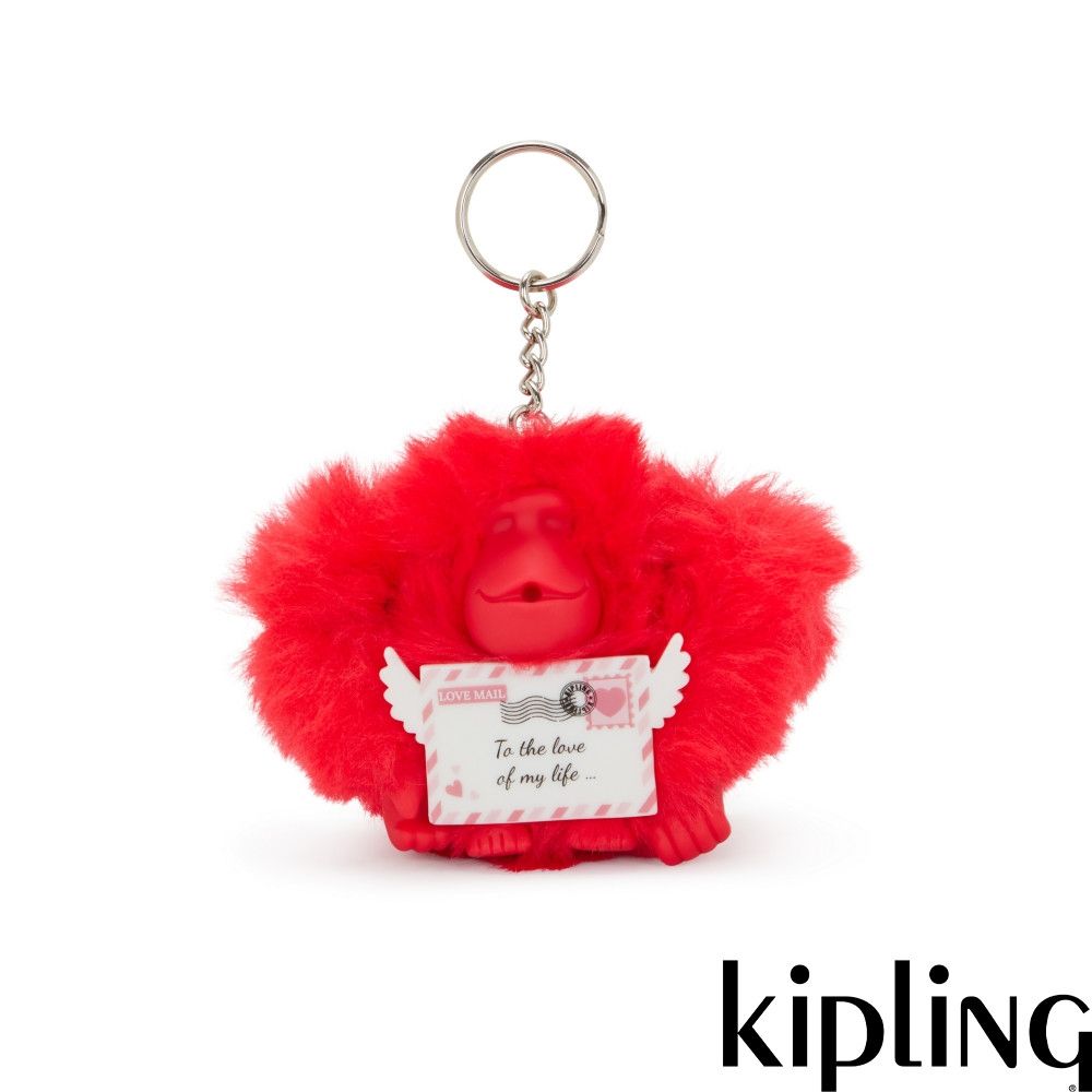 Kipling 丘比特小猴子吊飾-VALENTINE LETTER MONKEY