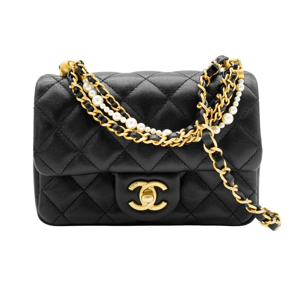 CHANEL バッグ CHANEL 25C《限定CCマーク♪》チェーンクラッチバッグ WH (CHANEL
