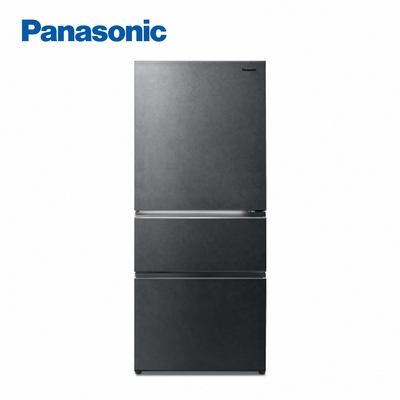 Panasonic國際牌 610公升一級能效三門變頻電冰箱 墨岩黑 NR-C615XGS-B