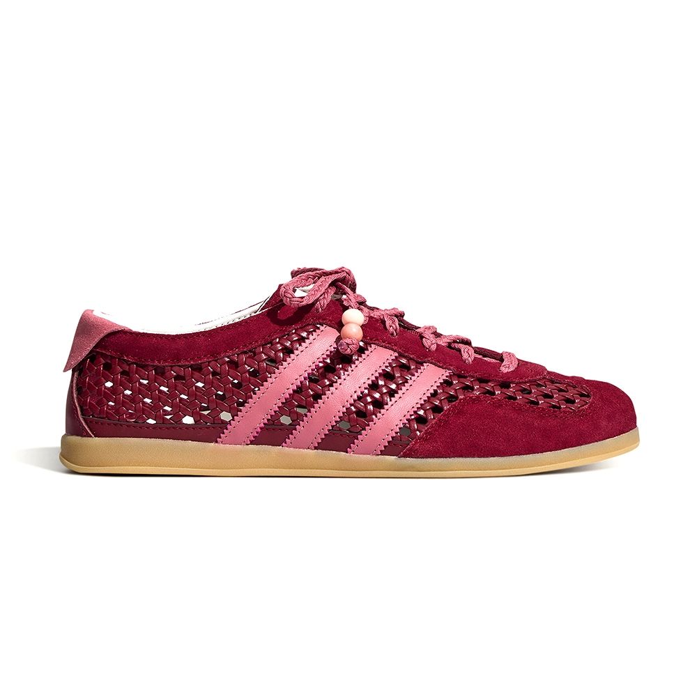 Adidas Gazelle Lo Pro W 女鞋 酒紅色 網眼編織 薄底 復古 德訓鞋 運動 休閒鞋 KH6237