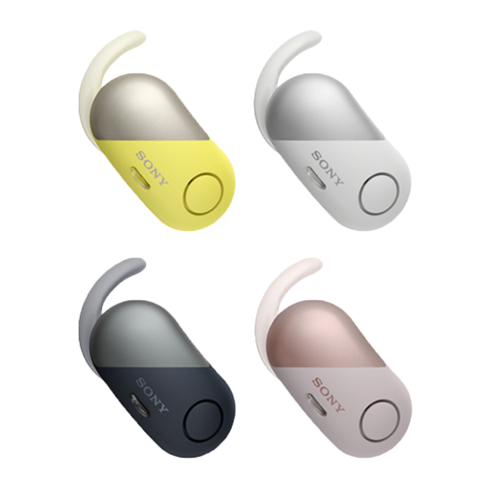 SONY - （そー）SONY  WF-SP700N Sony White WF-SP700N Wireless Earbuds White from AT&T