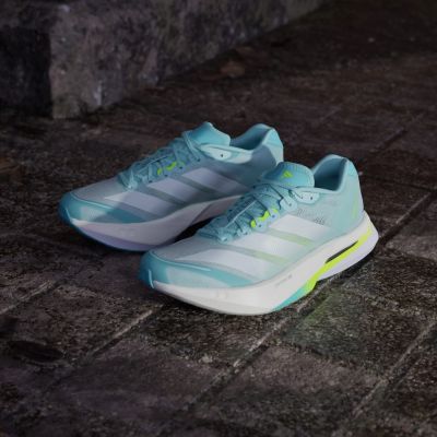 adidas 慢跑鞋 Adizero Boston 13 W 女鞋 藍 緩震 運動鞋 愛迪達 JS4957