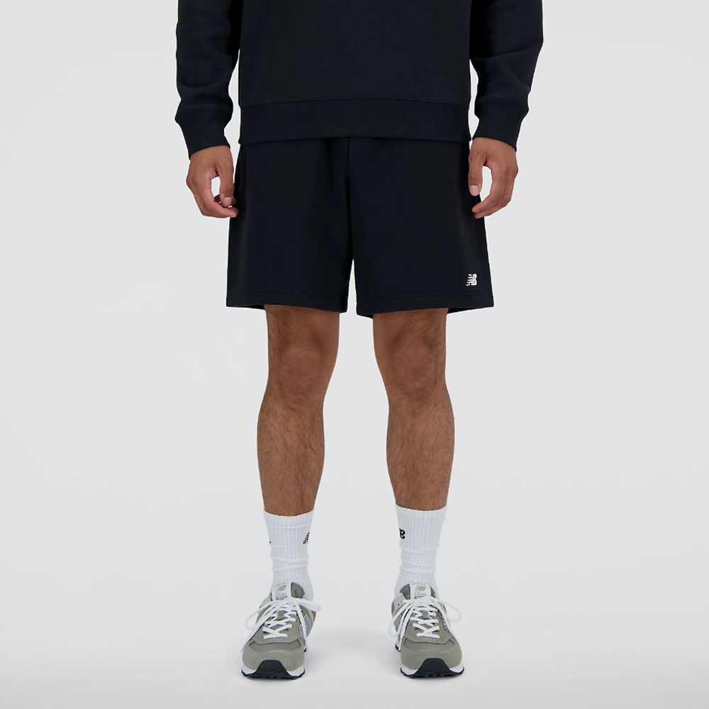 NEW BALANCE NB 短褲 男款 運動褲 美規 黑 MS41520BK