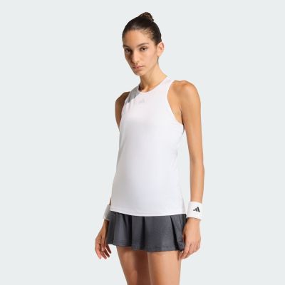 【adidas 愛迪達】 CLUB TENNIS CLIMACOOL 運動背心 吸濕排汗 女 JZ4914