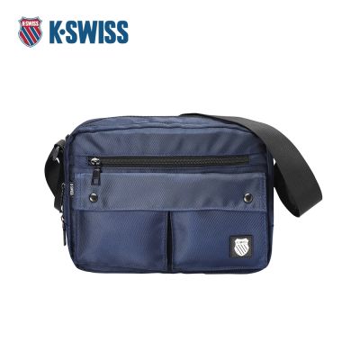 K-SWISS 側背包 Shoulder Bag 休閒 肩背包 藍色 BG785-400
