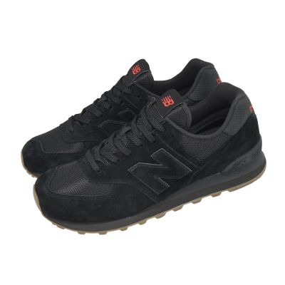 New Balance NB 休閒鞋 574 男鞋 女鞋 黑 紅 麂皮 復古 CNY 馬年 紐巴倫 U5748HM-D