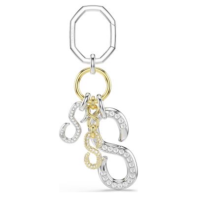 SWAROVSKI 施華洛世奇 Dextera S造型串聯水晶鑰匙圈 鑰匙扣 周年慶獻禮 送禮推薦 5763019