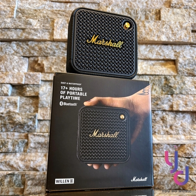 馬歇爾 Marshall Willen ii 2 第二代 黑/白 攜帶式 藍牙 喇叭 音響 台灣公司貨