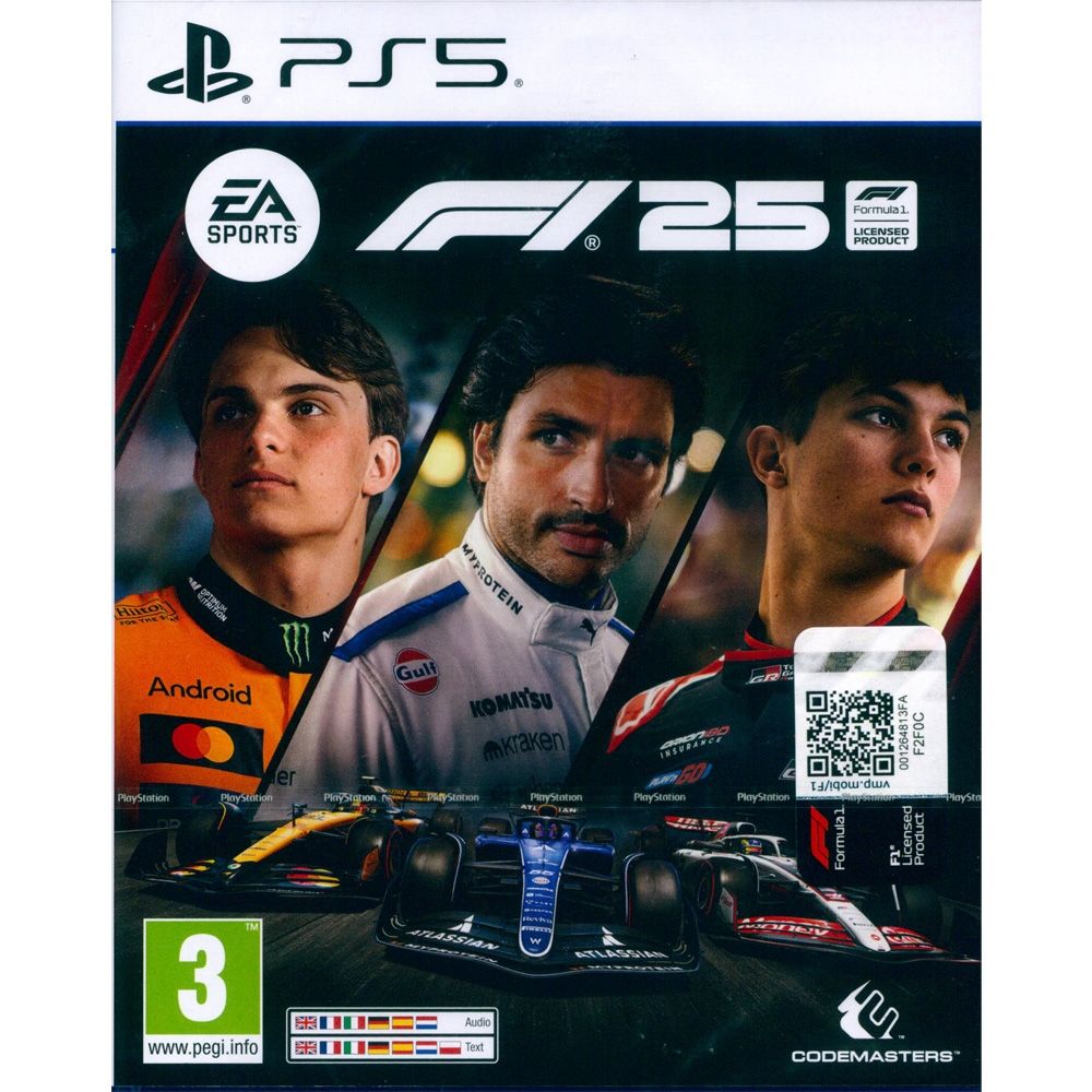 F1 25 2025 一級方程式賽車 - PS5 中英日文歐版
