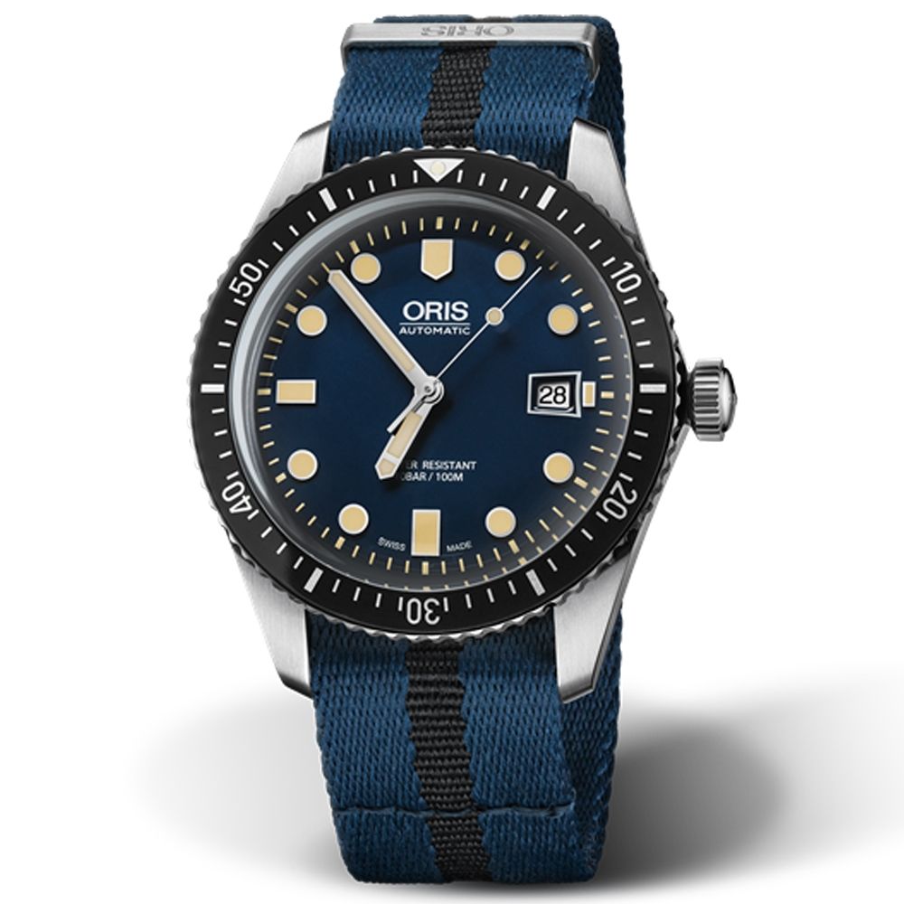 ORIS豪利時 Divers 1965 潛水風格 機械腕錶 42mm/0173377204055-0752128FC