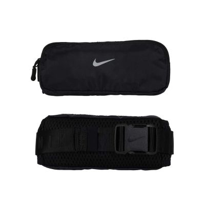 NIKE TEMPO腰包-臀包 側背包 斜背包 N1012419082OS 黑銀
