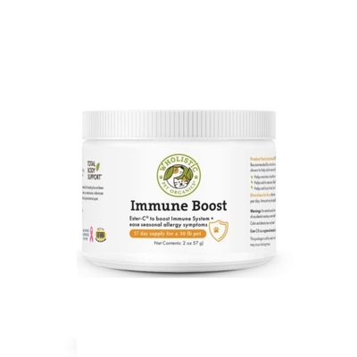 美國Wholistic Pet Organics護你姿天然有機寵物保健品-維他命C(天然抗氧化劑) 2oz (57g) 全年齡犬貓