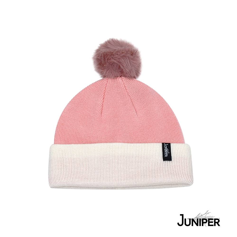 【MIT台灣製造】JUNIPER 雙層加厚保暖撞色針織毛線帽(親子-兒童款) TJW1006