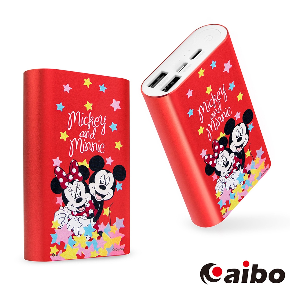Disney迪士尼12000Plus Type-C雙向充電行動電源(附收納袋