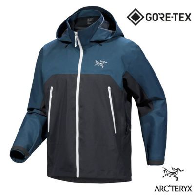 【ARCTERYX 始祖鳥】男 Beta AR .風衣夾克.風雨衣.大衣/高耐久 GORE-TEX PRO ePE 面料/ X000009906 黑綠撞色