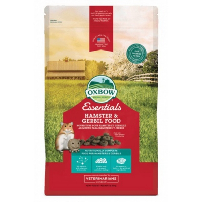 美國OXBOW-Essentials - HAMSTER&GERBIL FOOD活力倉鼠主食 454G(1LBS) x 2入組