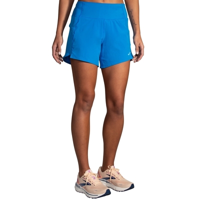 BROOKS 女 Chaser 追避者慢跑短褲5吋 碧空藍(221465447)