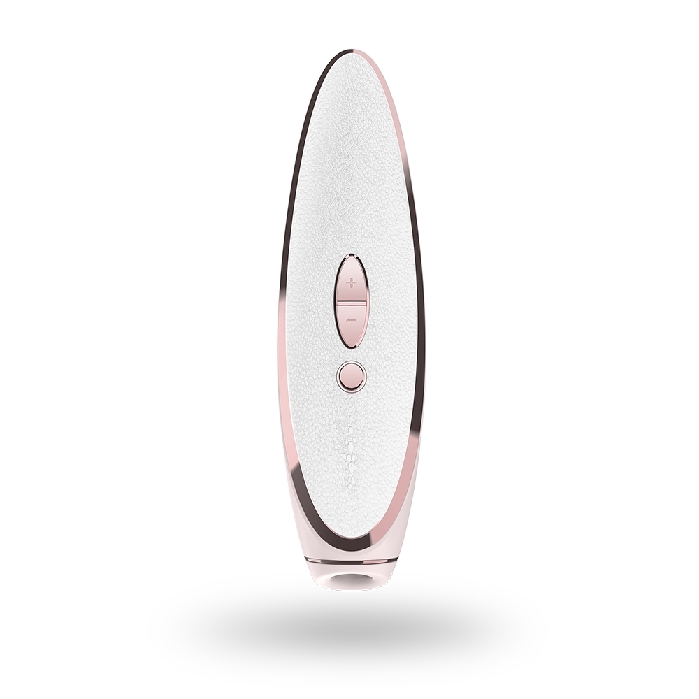 跳蛋 按摩器 自慰蛋 情趣 情趣用品 成人用品 【 德國Satisfyer 】  Prêt-à-porter 奢華白金吸吮陰蒂震動器
