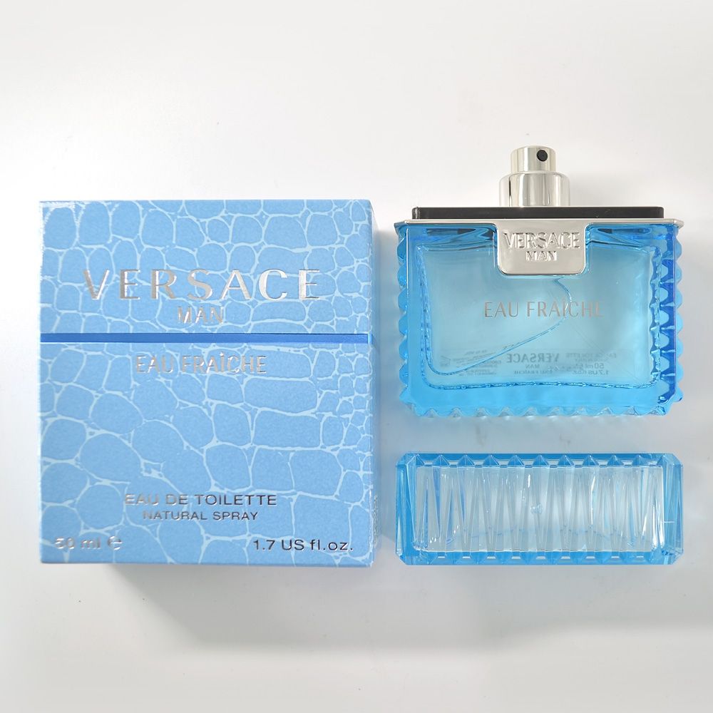 VERSACE 凡賽斯雲淡風輕男性淡香水50ml Man Eau Fraiche EDT 專櫃公司