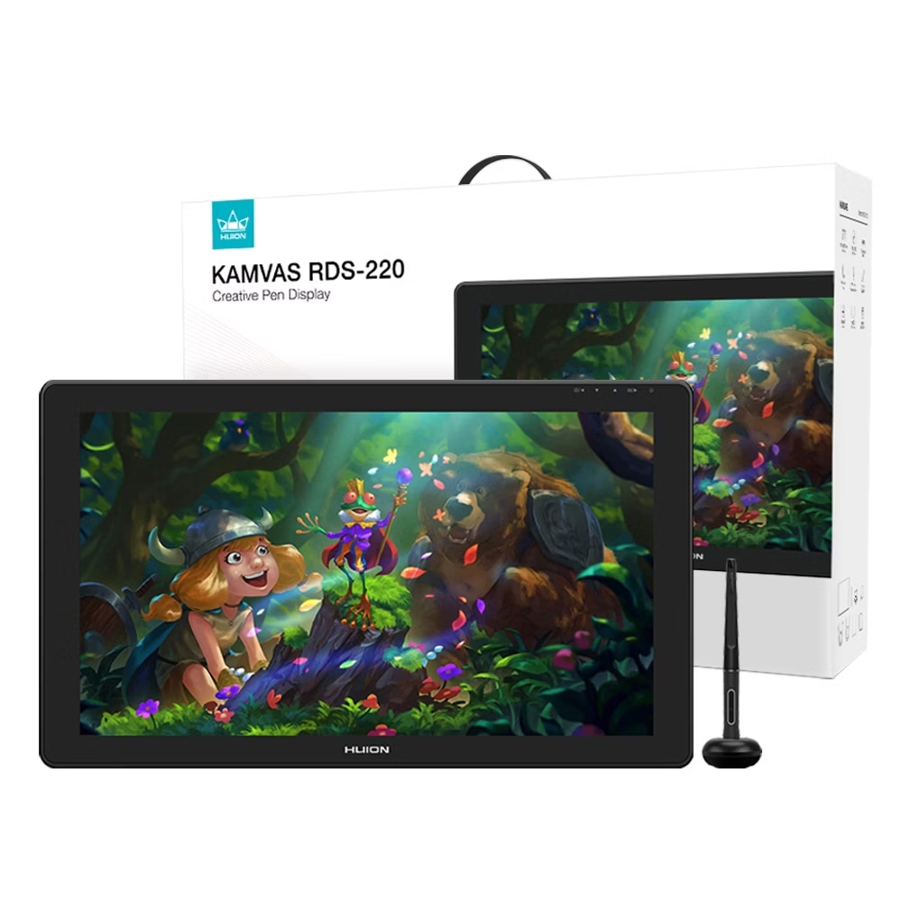 HUION 繪王 KAMVAS RDS-220 2.5K 繪圖螢幕 /台 GS2202