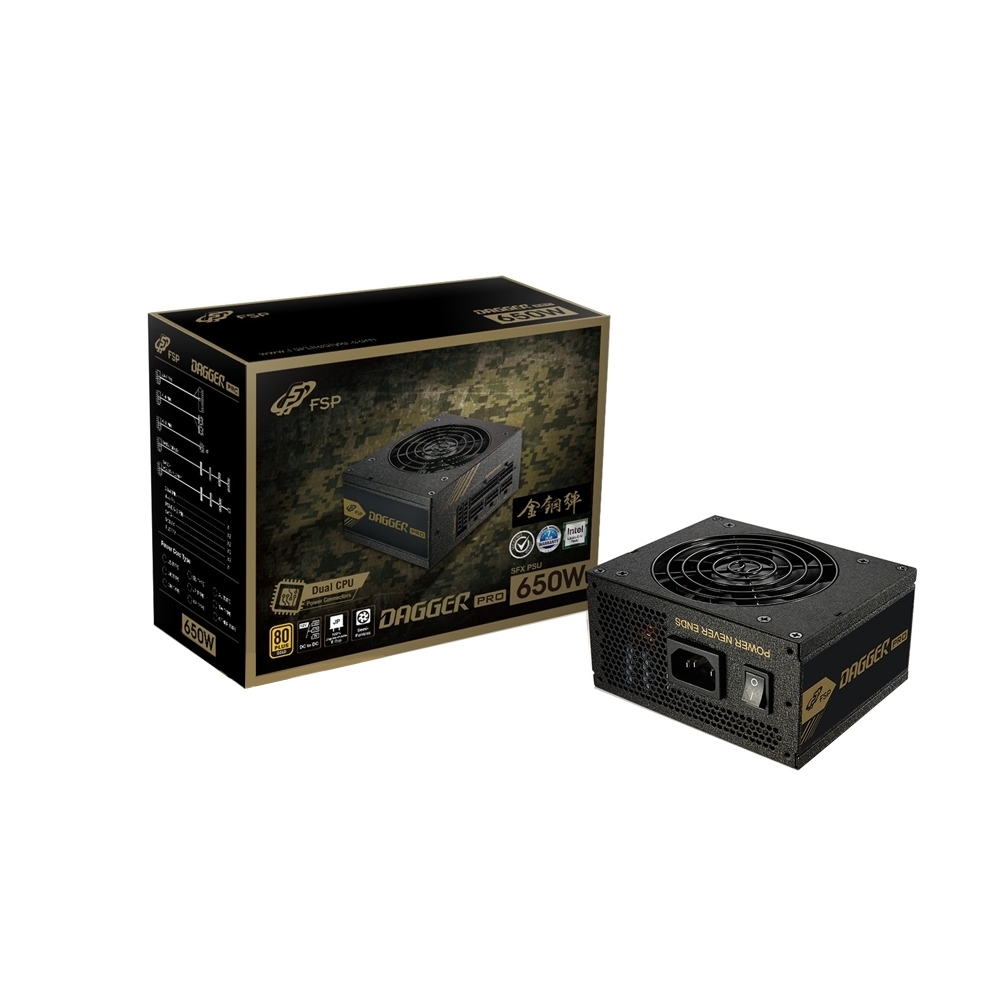 FSP 全漢金鋼彈650W 80Plus金牌SFX 電源供應器(SDA2-650) | 601-700W