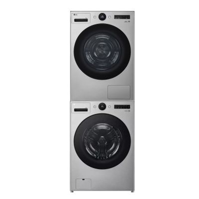 LG樂金 LG 樂金 20公斤+18公斤 變頻滾筒洗衣機+免曬衣乾衣機 WD-S20FS+WR-18DS 星辰銀