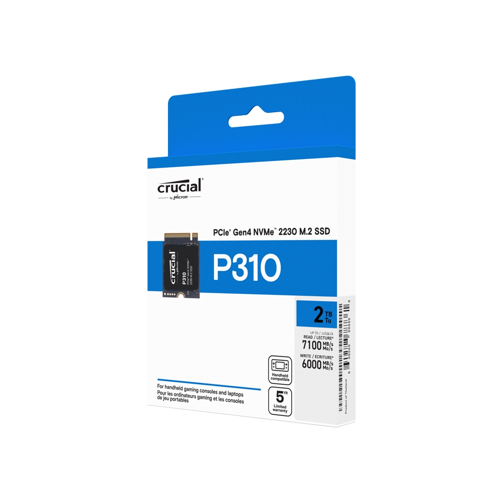 美光Micron Crucial P310 2TB ( Gen4 2230 M.2 ) SSD | Micron 美光