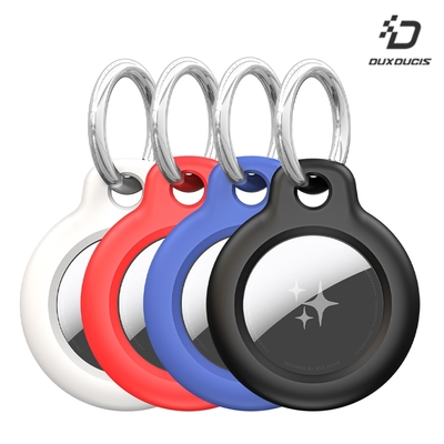DUX DUCIS Apple 蘋果 AirTag 物品追蹤器 PC 環扣保護殼(四入)
