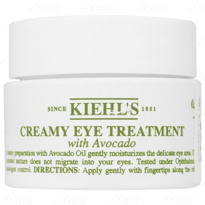 Kiehls契爾氏 Kiehl s 契爾氏 酪梨眼霜(14ml)(公司貨)