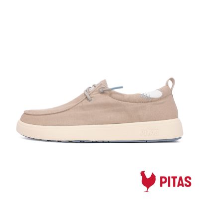 【PITAS】男鞋 COAST BIARRITZ 時尚懶人鞋 (PI2633-082 淡馥米 )