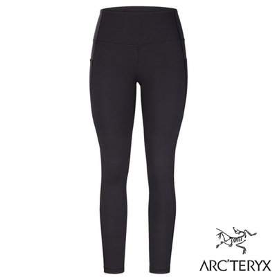 ARCTERYX 始祖鳥 女 Essent 彈性耐磨透氣高腰內搭長褲 黑