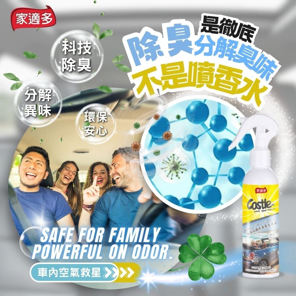 【Castle 家適多】汽機車清潔組｜汽車內裝保養 四件組 去漬清潔 除臭香氛 安全帽消臭 | 家用清潔劑 | Yahoo購物中心