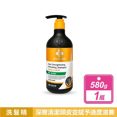 【Dr’s Formula 台塑生醫】髮根強化洗髮精 清爽感 (580g/瓶)