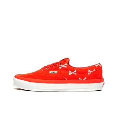 Wtaps x Vans Era Bones Orange 橘骨頭白 休閒帆布鞋 聯名款 男鞋 VN0A4BVA20Q