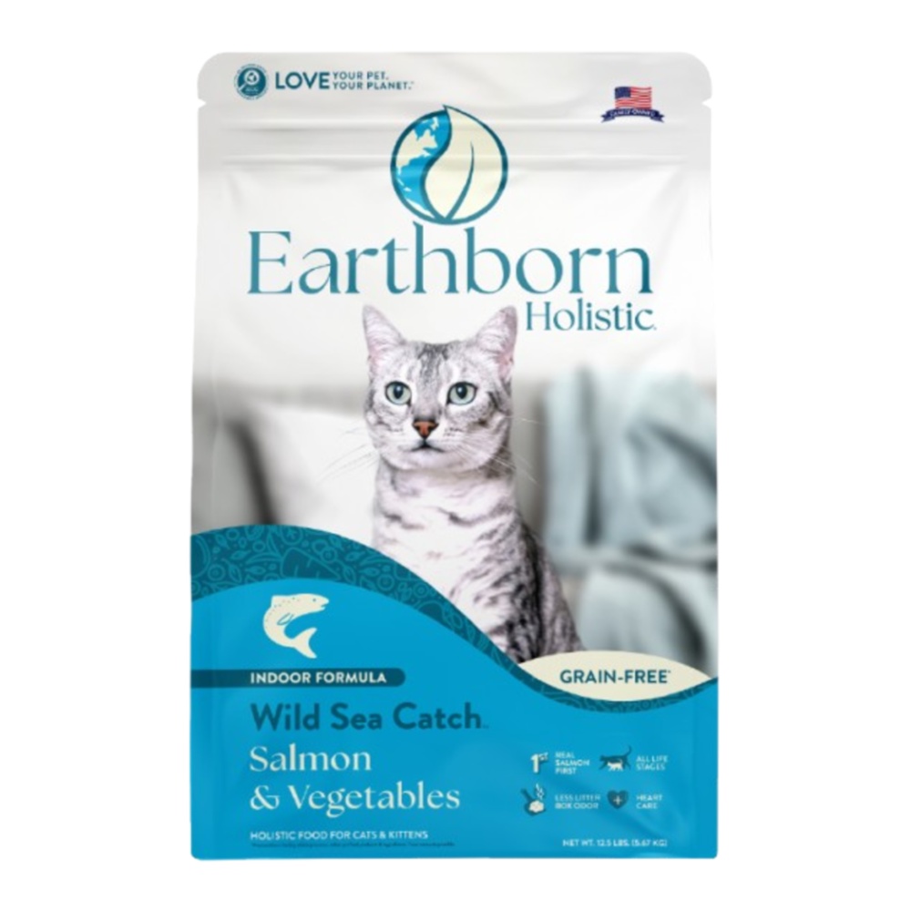 Earthborn 原野優越 野生魚低敏無穀貓糧 5.67kg