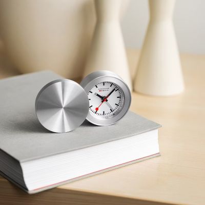 Mondaine 瑞士國鐵 Travel Alarm Clock 旅行鬧鐘-50mm 1XM-CLOCK64411