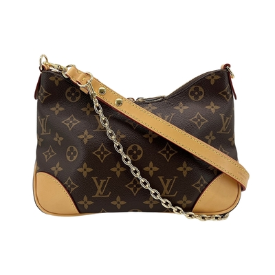 LOUIS VUITTON路易威登 Louis Vuitton LV路易威登 Boulogne 帆布手提/斜背包(M45832-咖)