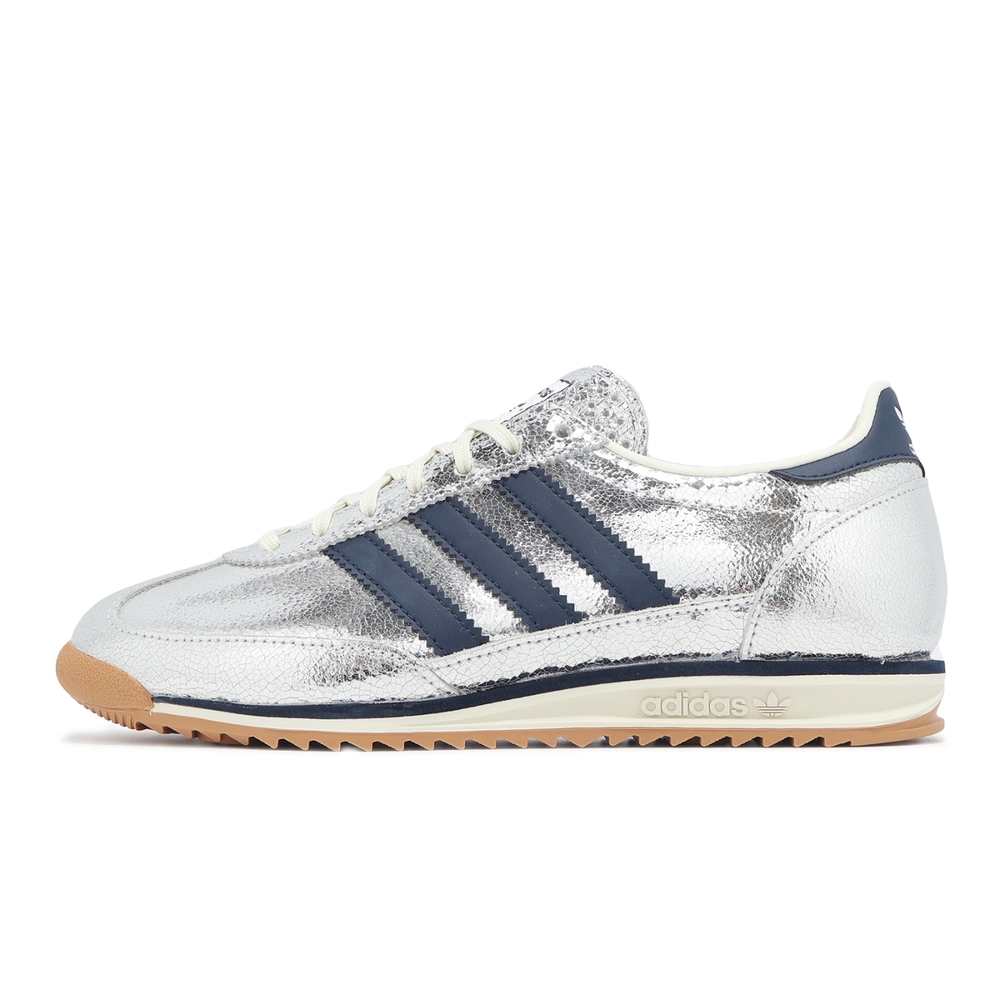 adidas 休閒鞋SL 72 OG W 女鞋銀藍膠底復古皮革愛迪達JH8654 | 休閒鞋