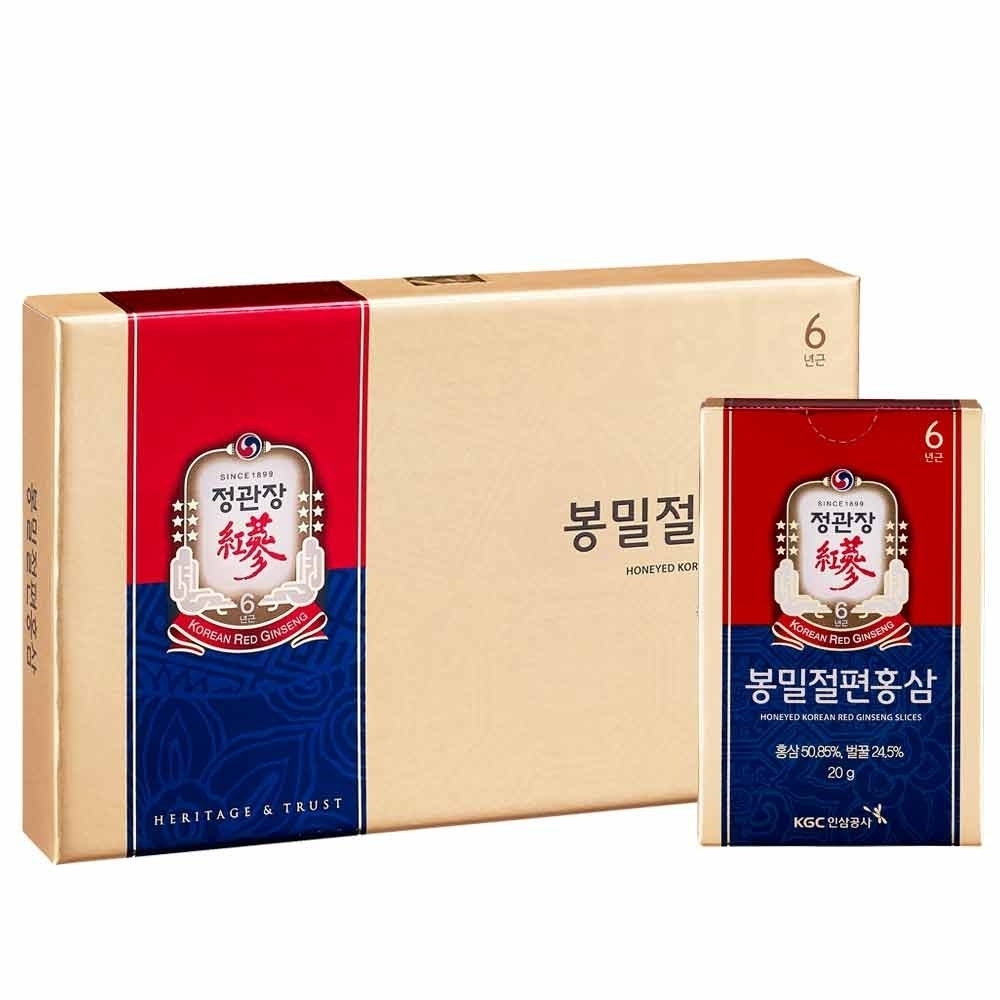 正官庄】蜂蜜切片(20g*6入) /盒| Yahoo購物中心