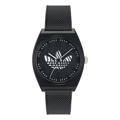 ADIDAS 愛迪達  PROJECT TWO GRFX 經典簡約錶款_AOST23551_黑_38mm