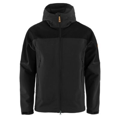 【Fjallraven 北極狐】男 Keb Agile Winter Jacket 保暖連帽夾克.外套.風衣/G-1000 加強材質/ 12500174-550 黑