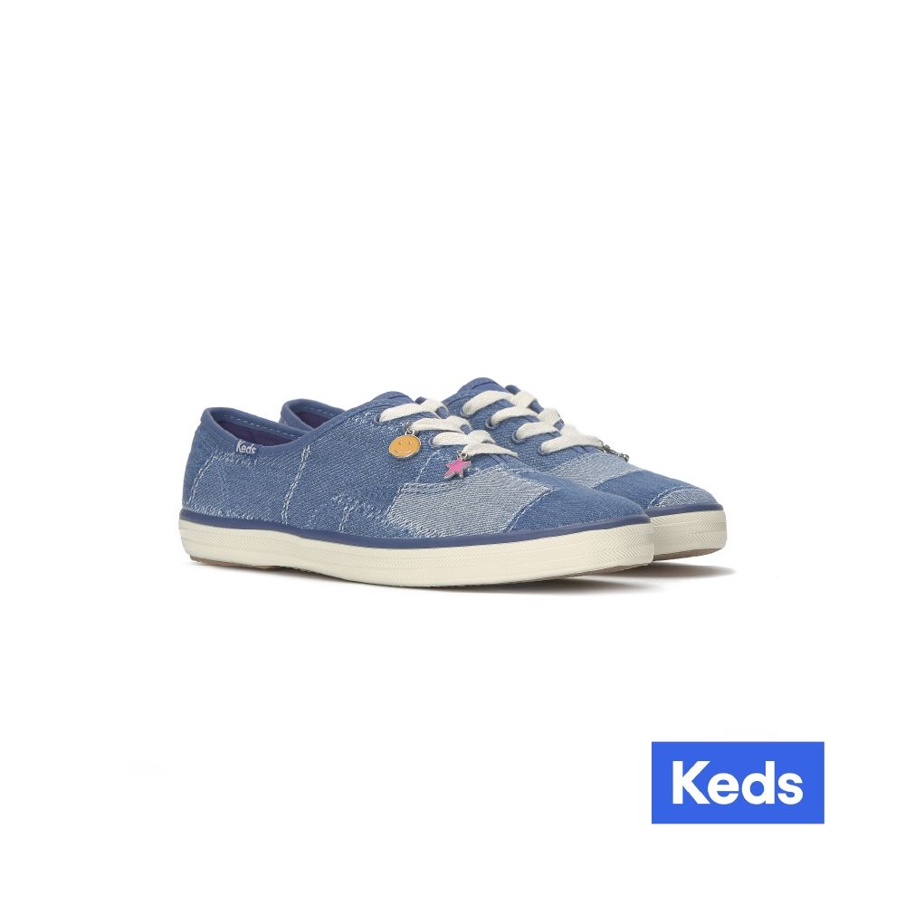 Keds CHAMPION 經典接拼單寧休閒鞋 WF69024