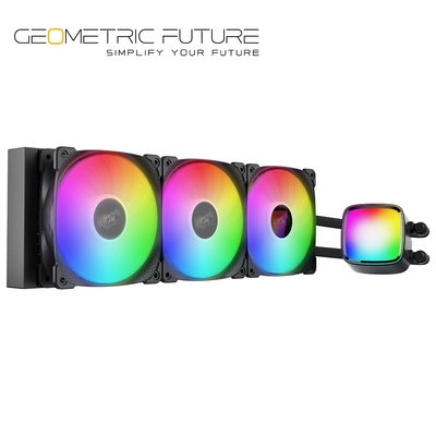 Geometric Future 幾何未來 Eskimo 愛斯基摩 Pro 36B 360mm 水冷 黑色