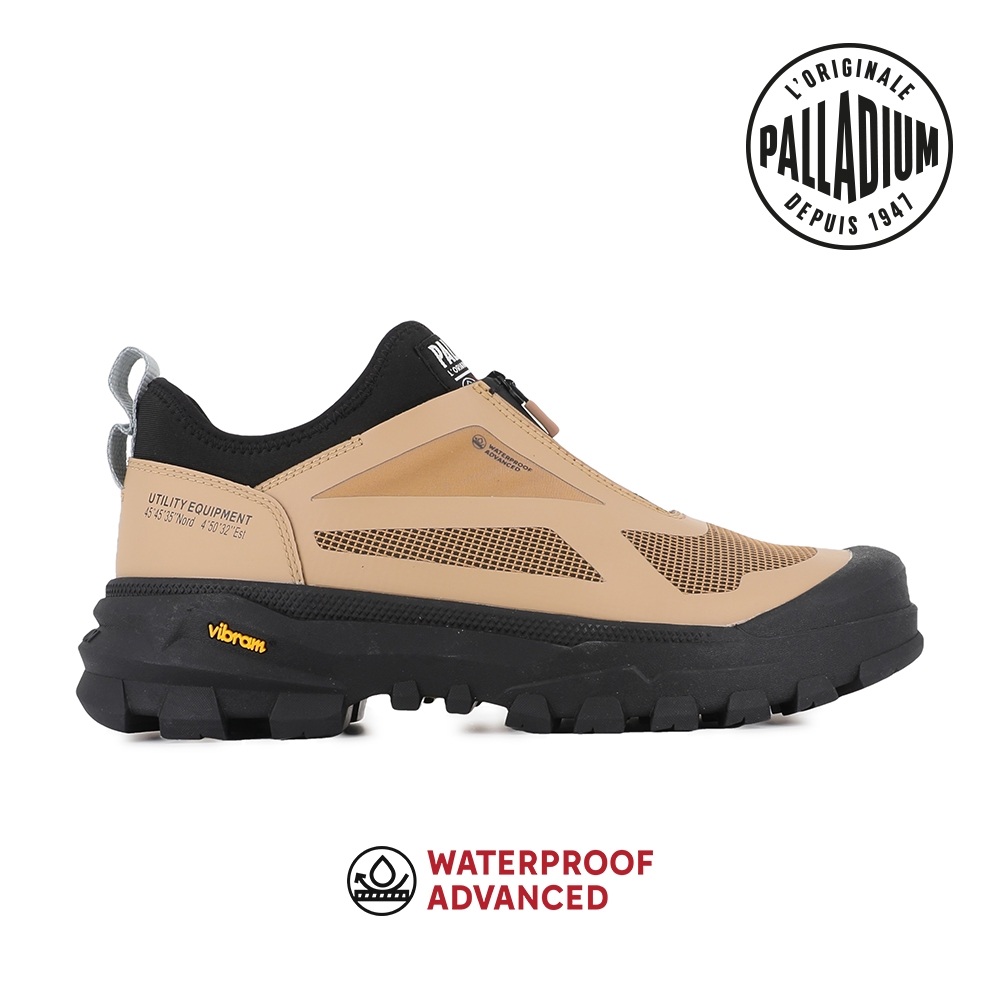 PALLARIDER AMPHI WPA再生科技赤標防水鞋/防水靴/休閒鞋-男鞋/女鞋-卡其/黑 (米色系)