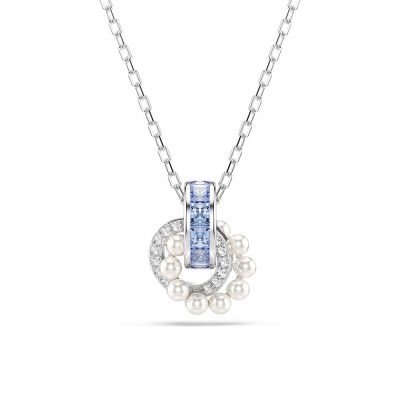 SWAROVSKI 施華洛世奇 Connexus 愛意相繫水晶珍珠項鍊 寵愛媽媽 送禮推薦 5741331