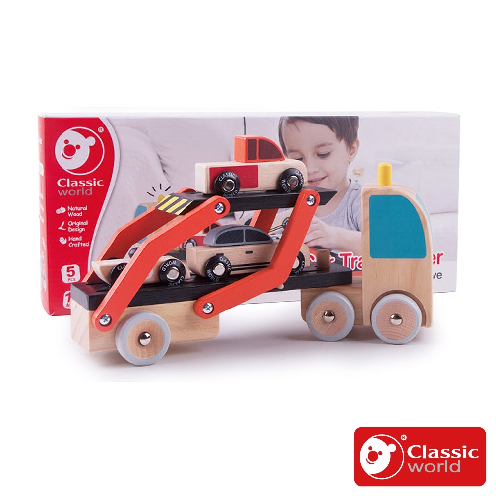 木製 滑車（2車） 180 幼教家｜幼教玩具嬰幼兒玩具教育玩具