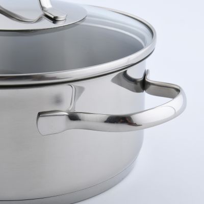新品 WMF Provence Plus 深鍋20cm 蓋付 WMF PROVENCE PLUS 德國316 不鏽鋼矮身湯鍋(含蓋) 20cm 2.5L 湯鍋燉鍋