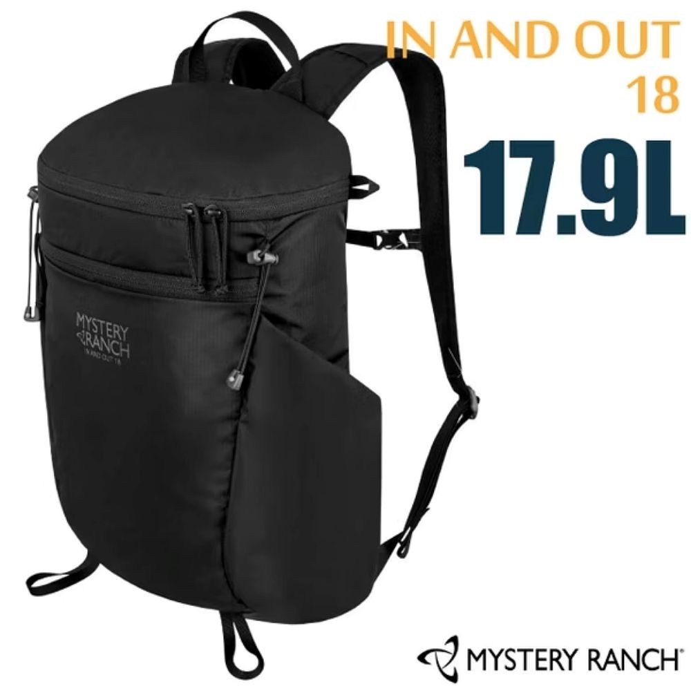 【Mystery Ranch 神秘農場】IN AND OUT 18 輕便雙肩登頂背包17.9L.攻頂包/ 113242 黑