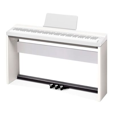 『CASIO 卡西歐』數位鋼琴PX系列原廠琴架組 CS-67+SP-33 白色款 / 公司貨