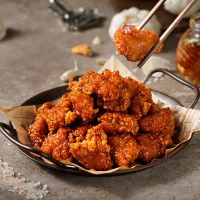 涓豆腐 韓式風味蒜味炸雞6包(480g/包)(CAT)